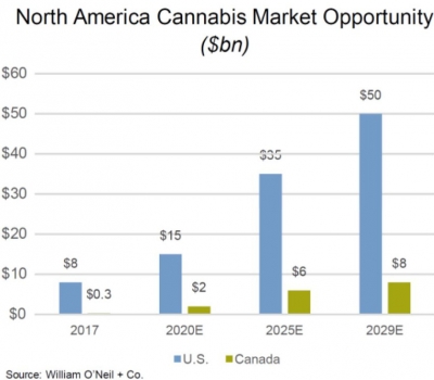Kannabisz – növekedési potenciál