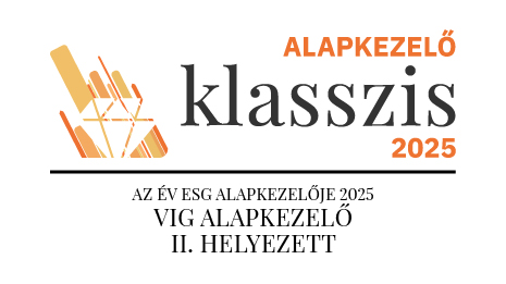 VIG Alapkezelő- Az Év ESG Alapkezelője kategória – 2. helyezett. 2025 • Privátbankár.hu Klasszis ESG díj